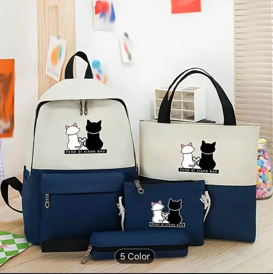 5 pcs bagset Multipurpose Backpack Set